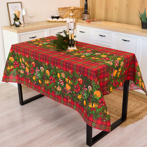 Новорічна скатертина 
