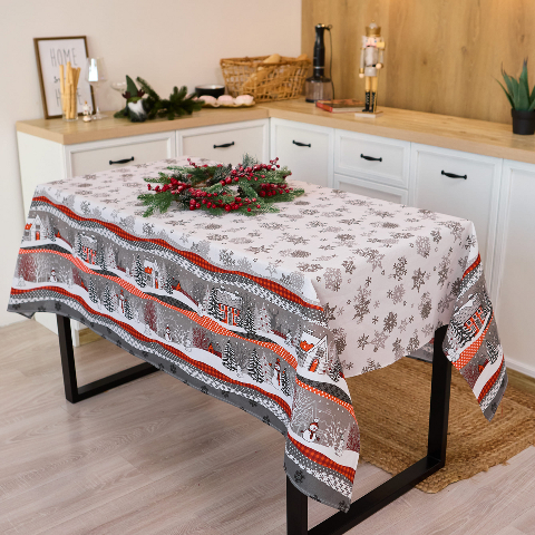 Новорічна скатертина 