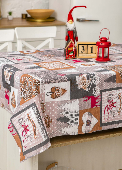 Новорічна скатертина 