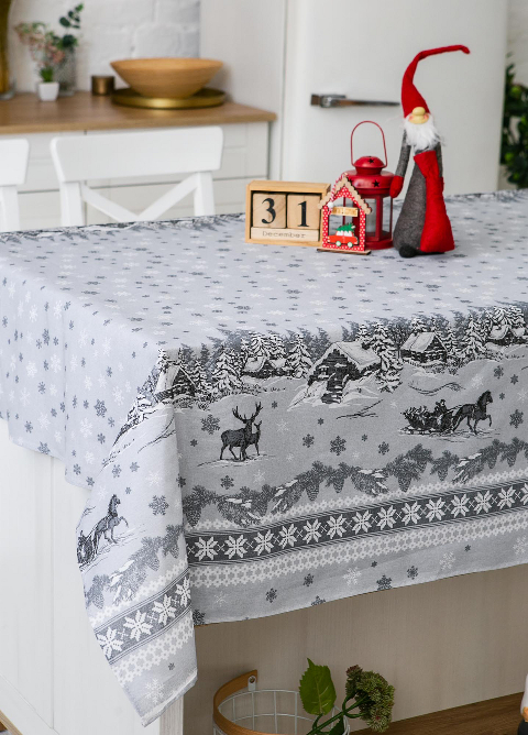 Новорічна скатертина 