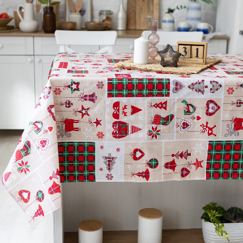 Новорічна скатертина 