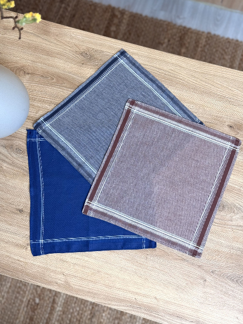 Чоловічий носовичок з батисту (12 штук в упаковці) 29 х 29см, Вид - 5 (В035-8-5) - зручність, практичність і охайність щодня