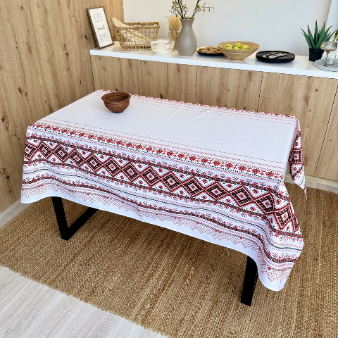 Скатертина бавовняна 110 х 150 см 